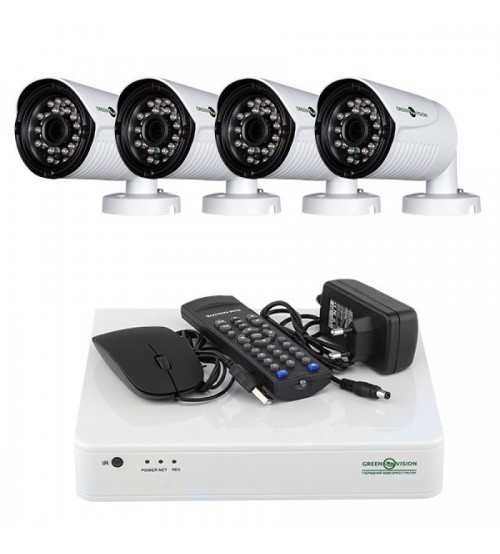  ³ GreenVision  4  FullHD  2  4  FullHD .          .       .ó  AHD 4  1080N-1, ( , ,   RJ-45 Ethernet, BNC - RCA  ,   ). -       - 4;-      20  -4 ;-   &#188;-1;-   1;*    HDD!    12 .